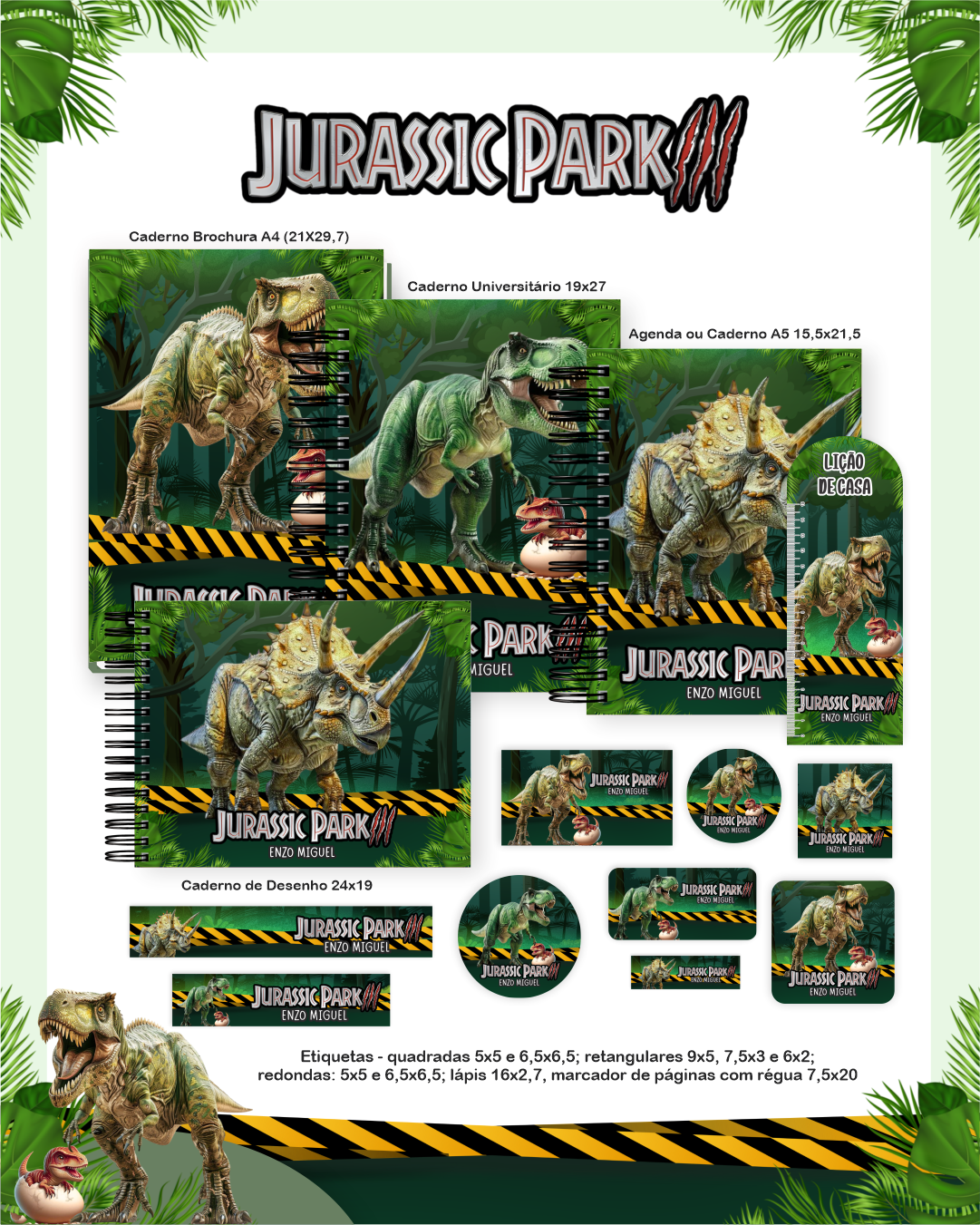 Combo Esolar Jurassic Park