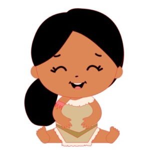 Topo Princesa Pocahonta Cute