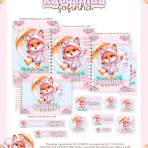 Combo Escolar Raposinha