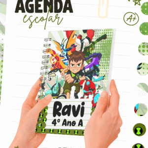 Capa Agenda A5 Ben 10