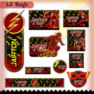 Etiqueta Escolar Flash