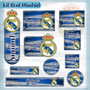 Etiquetas Escolar Real Marid