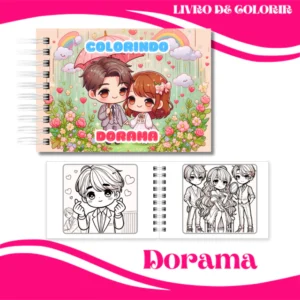 Livro De Colorir Dorama