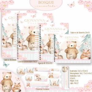 Combo Escolar Bosque Encantado