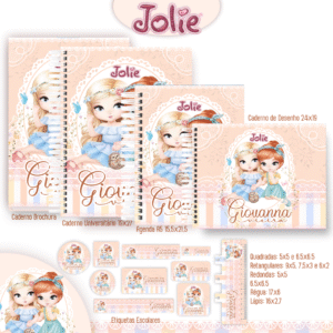 Combo Escolar Jolie