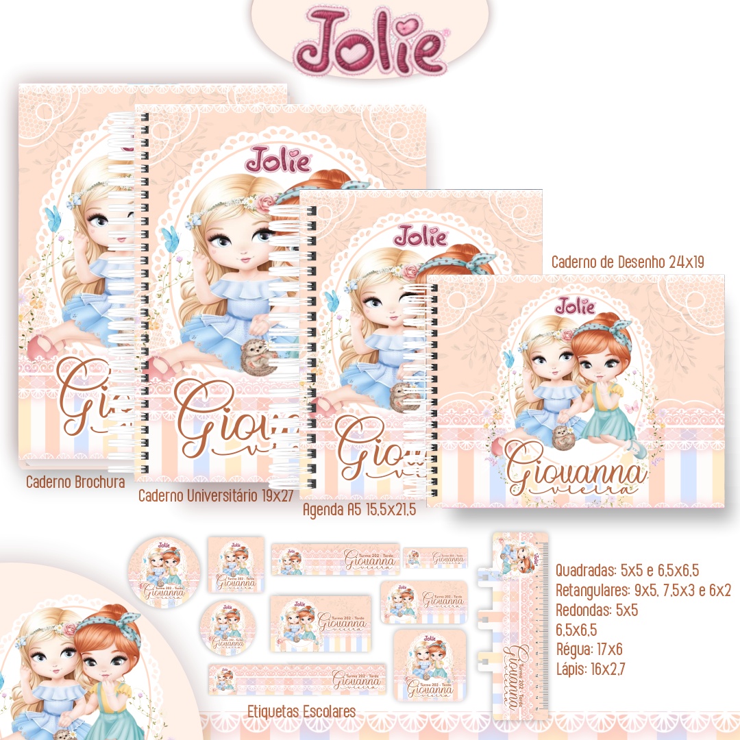 Combo Escolar Jolie