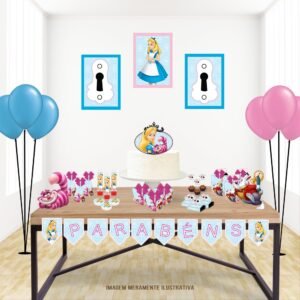 Festa Alice No Pais Das Maravilhas