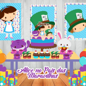 Festa Alice No Pais Das Maravilhas