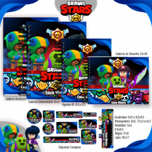 Combo Escolar Brawl Star