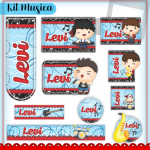 Etiqueta Escolar Música