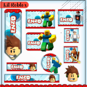Etiqueta Escolar Roblox