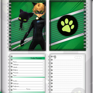 Combo Escolar Cat Noir