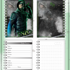 Combo Escolar Arqueiro Verde