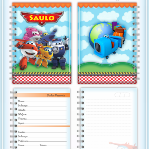 Combo Escolar Super Wings