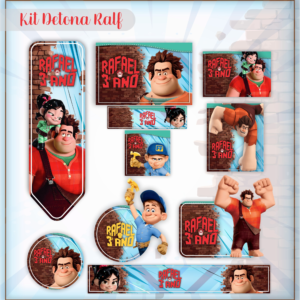 Etiqueta Escolar Detona Ralf