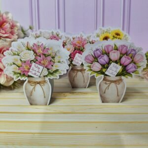 Card Vasinhos Porta Batom Dia Das Mulheres