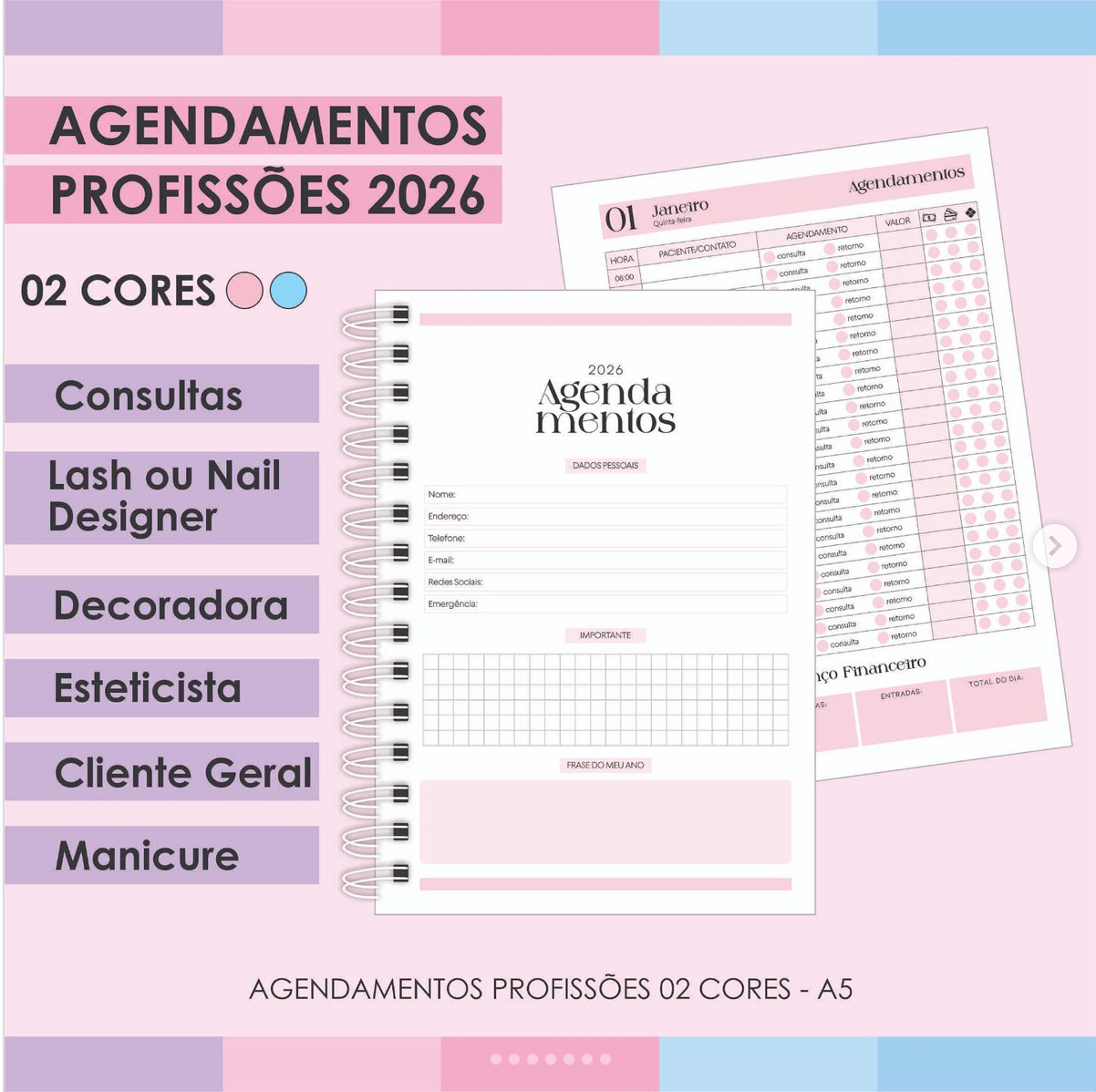 Agendamentos Profissões