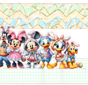 Trio De Ovinhos Turma Do Mickey