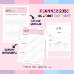 Planner 2026 - 05 Cores