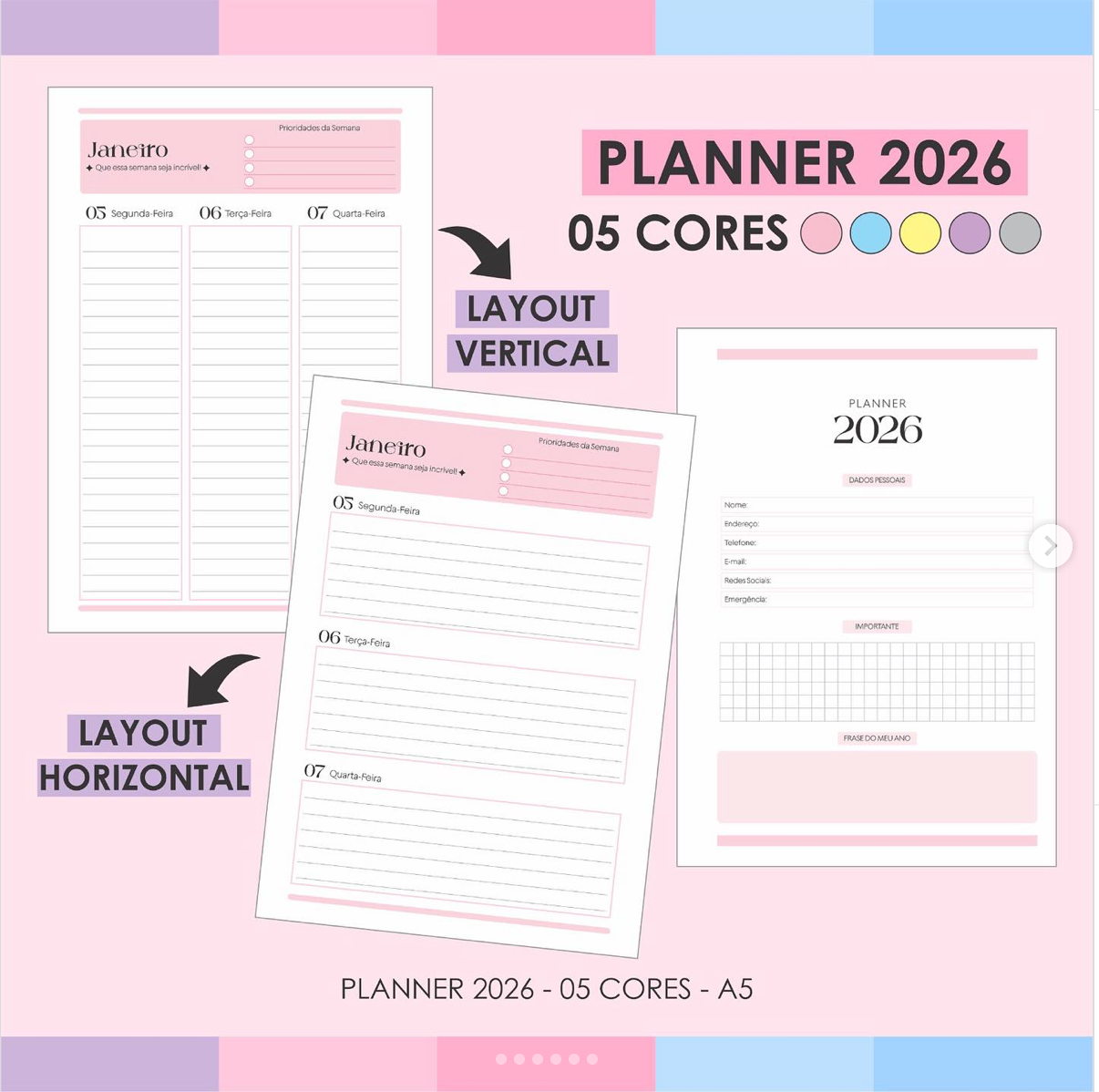 Planner 2026 - 05 Cores