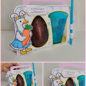 Porta Ovos De Páscoa E Copo Twister