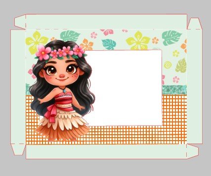 Mini Confeiteiro Moana