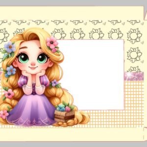 Mini Confeiteiro Rapunzel