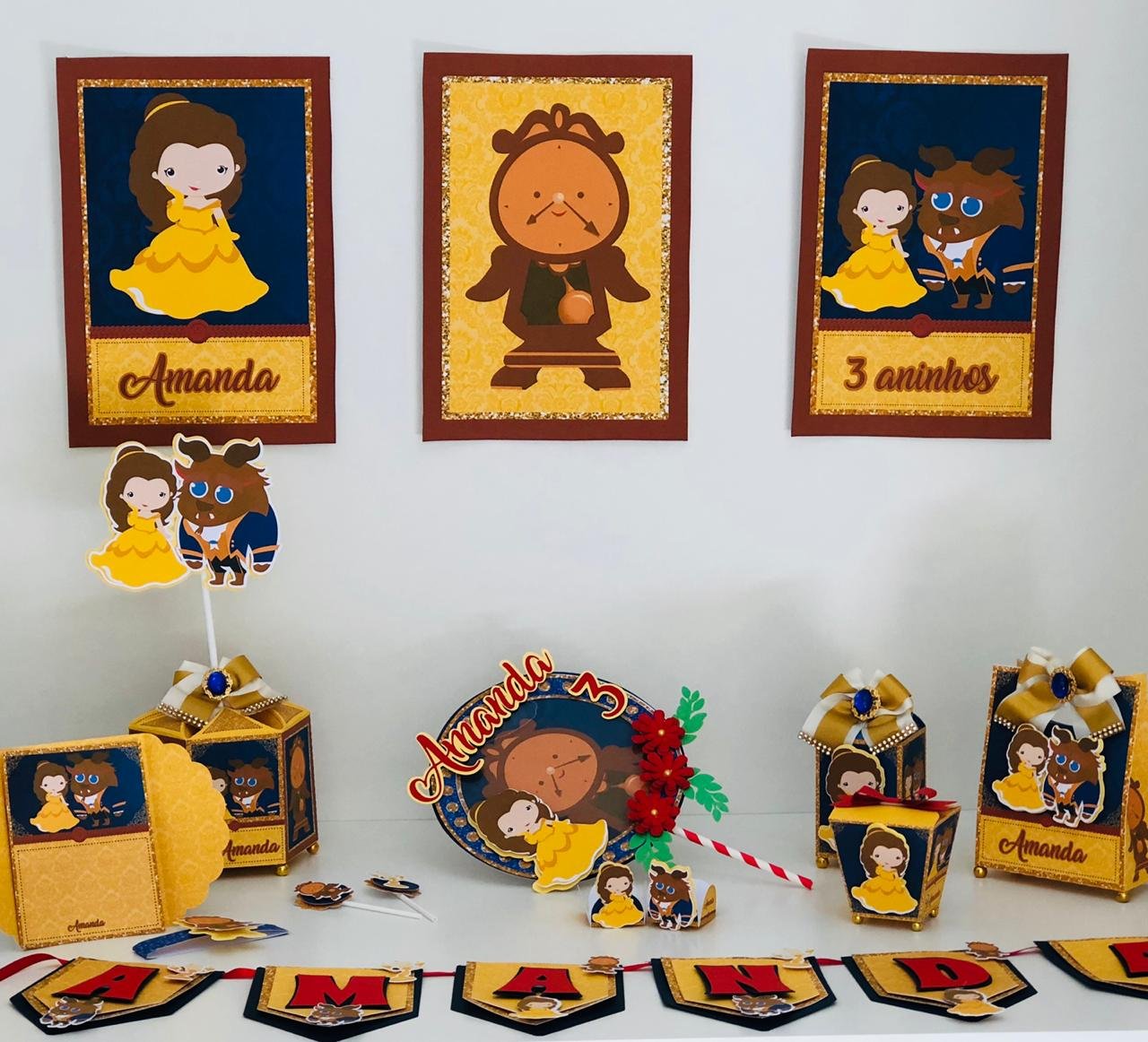 Festa A Bela E A Fera