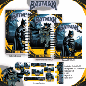 Combo Escolar Batman