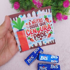 Card Cenoura Bis Ou Batom Páscoa