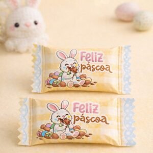 Balinha Ou Rótulo De Batom Páscoa