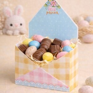 Caixa Envelope Pequena Páscoa