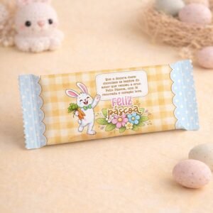 Embalagem Barra De Chocolate Páscoa