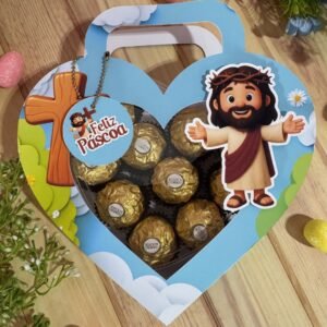 Cinta Coração De Acetato Páscoa