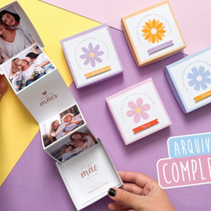 Caixinha De Fotos Dia Das Mães