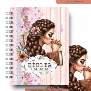 Capa Religioso Menina Cabelo Preto