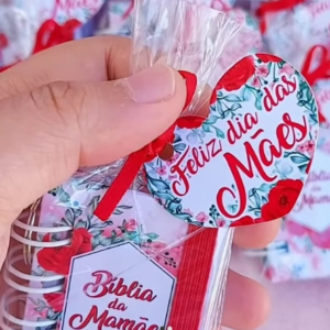 Tag Coração Feliz Dia Das Mães