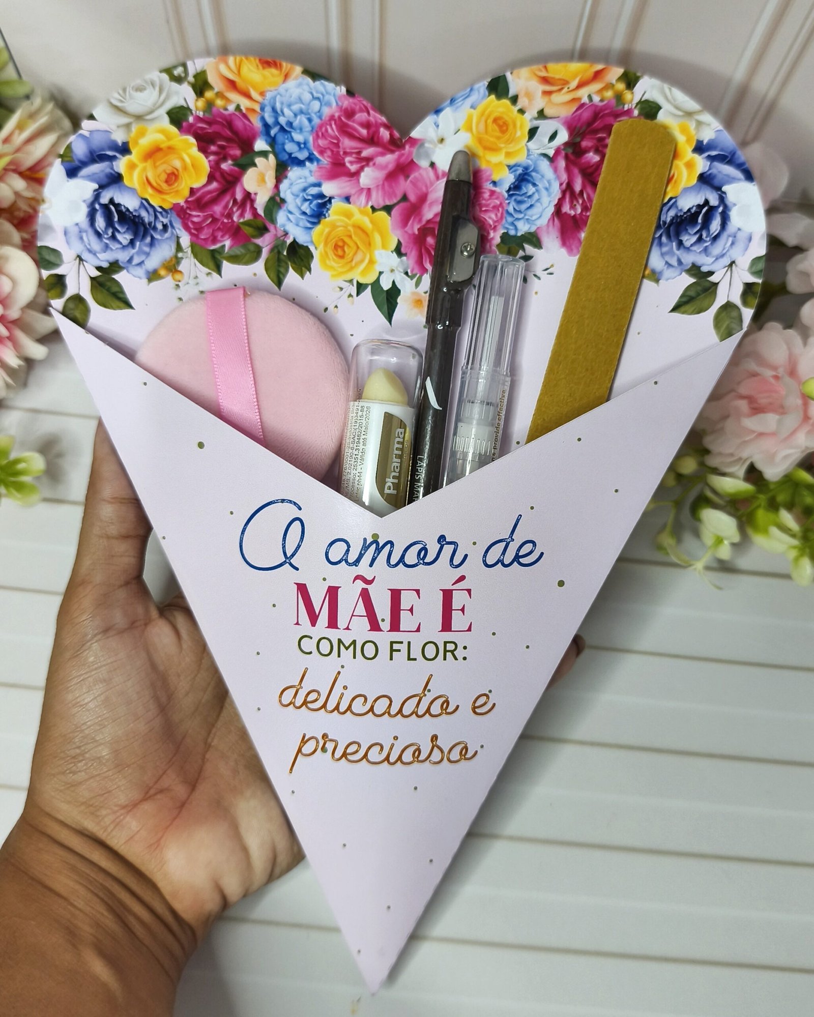 Buquê Coração Dia Das Mães
