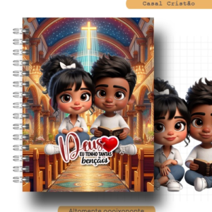 Capa Casal Cristão Cabelo Preto