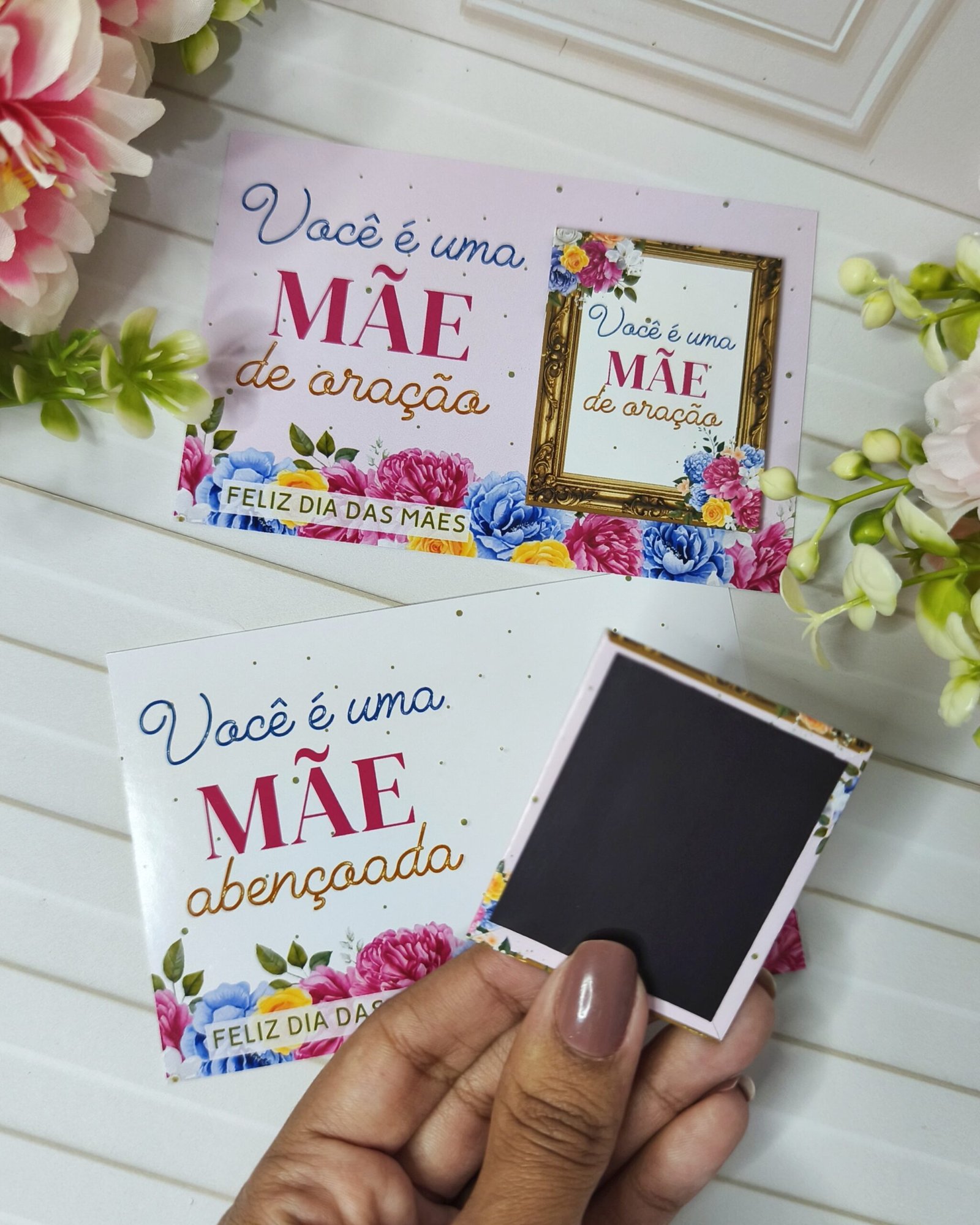 Card Com Imã Dia Das Mães