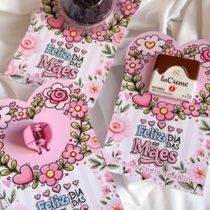 Card Coração Dia Das Mães