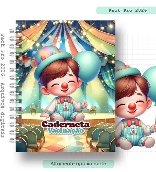 Capa Circo Azul Tiffany