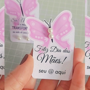 Tag Para Brincos Dia Das Mães