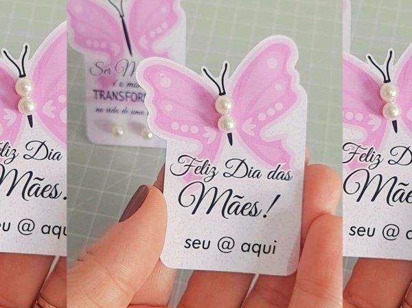Tag Para Brincos Dia Das Mães