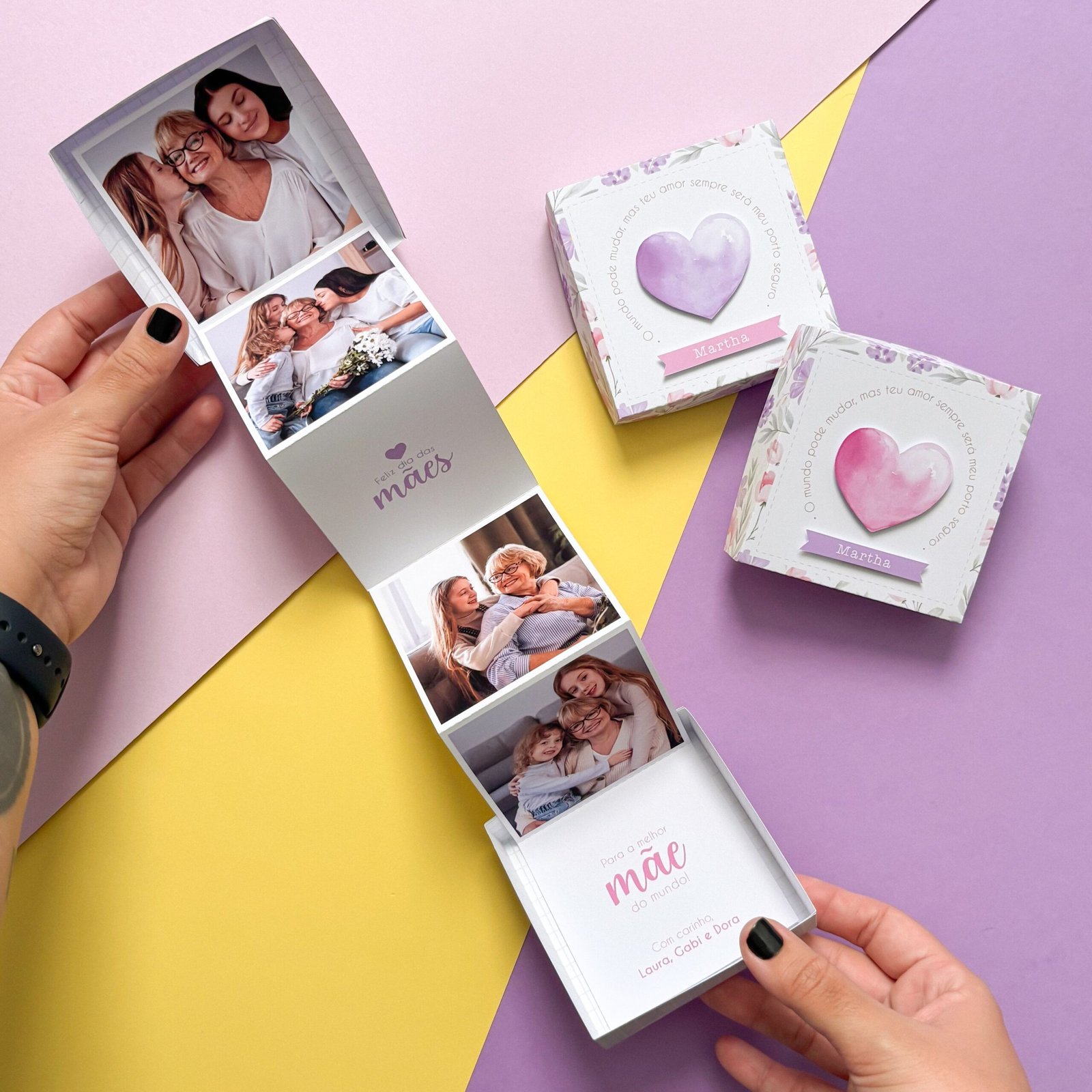 Caixinha De Fotos Dia Das Mães