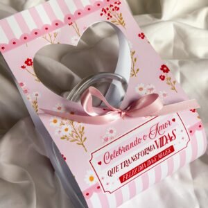 Cinta Pra Caneca Coração Dia Das Mães