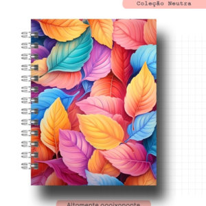 Capa Folhas Coloridas