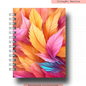 Capa Folhas Coloridas