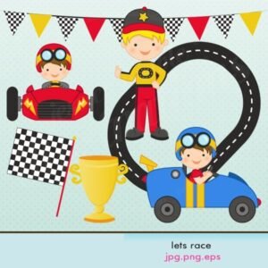 Kit Digital Carrinhos Fórmula 1