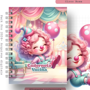 Capa Palhacinha Rosa